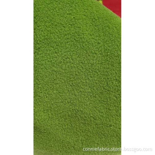 Polyester Polar Fleece Dubbel borstat ena sidan anti-pilling